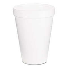(3 Pack Value Bundle) DCC12J16 White 12 oz Foam Cups - Perfect for Hot & Cold Beverages, Parties, Coffee, Tea, and Office Use