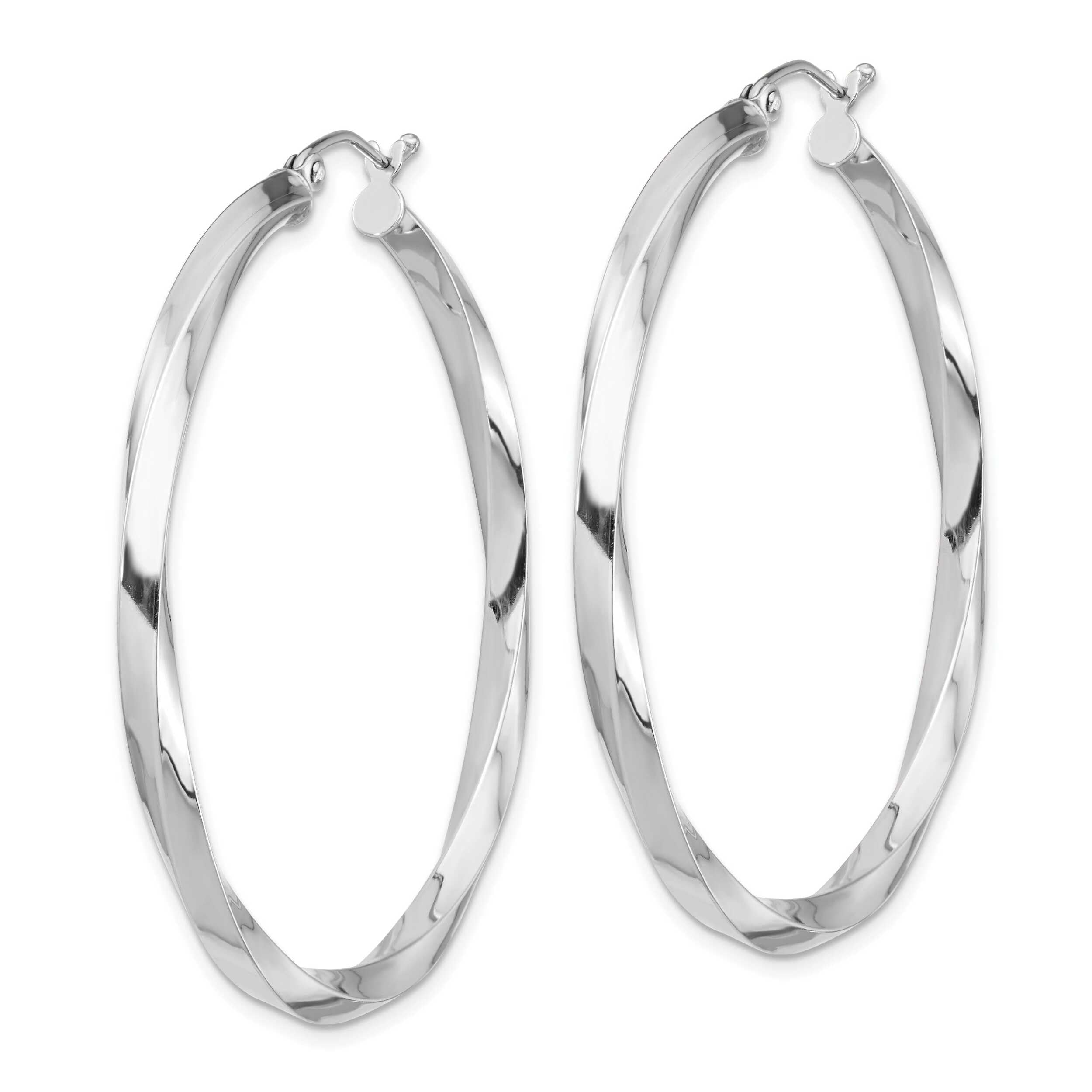 Sterling Silver 3MM Twisted Hoop Earrings for Women - Dainty & Elegant Jewelry Gift for Everyday Wear, Date Night & Special Occasions