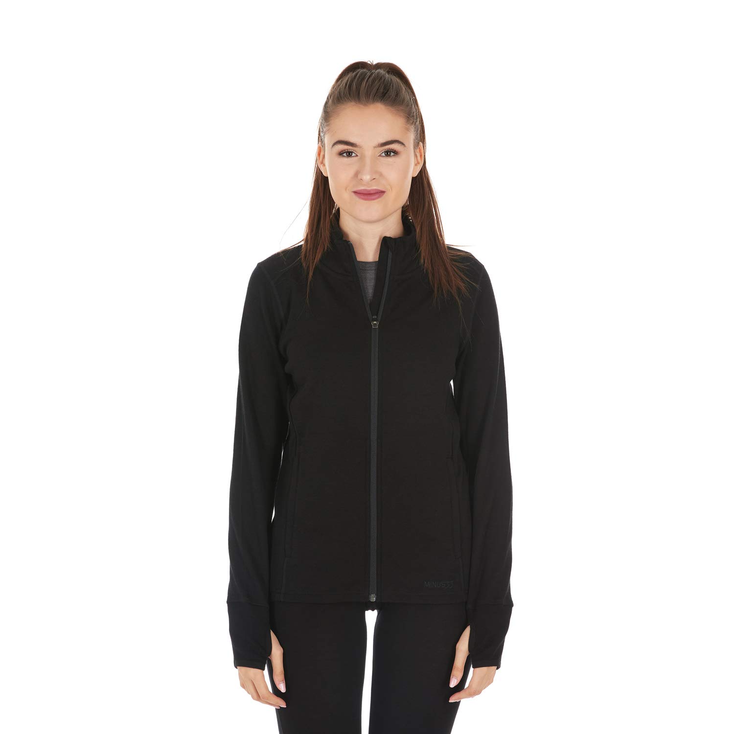 100% Merino Wool Full Zip Hoodie for Women - Heavyweight Expedition Thermal Sweatshirt for Hiking, Camping & Winter Outdoor Activities