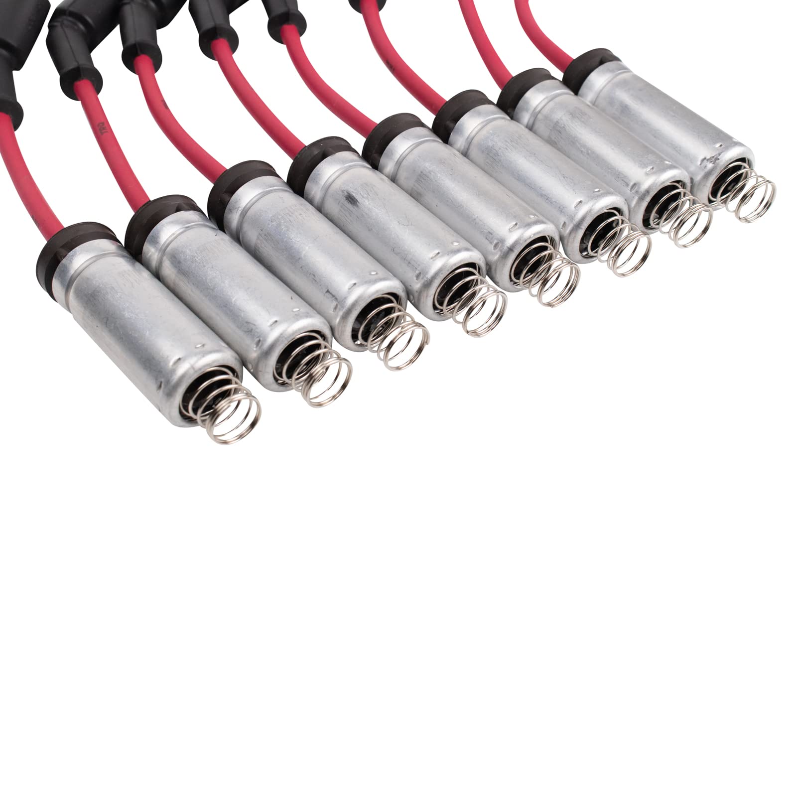 TRQ Performance Spark Plug Wire Kit Set Compatible with GM Pickup Trucks & SUVs - High Quality Ignition Wires for Improved Engine Performance - Perfect for Chevy Silverado, GMC Sierra & More