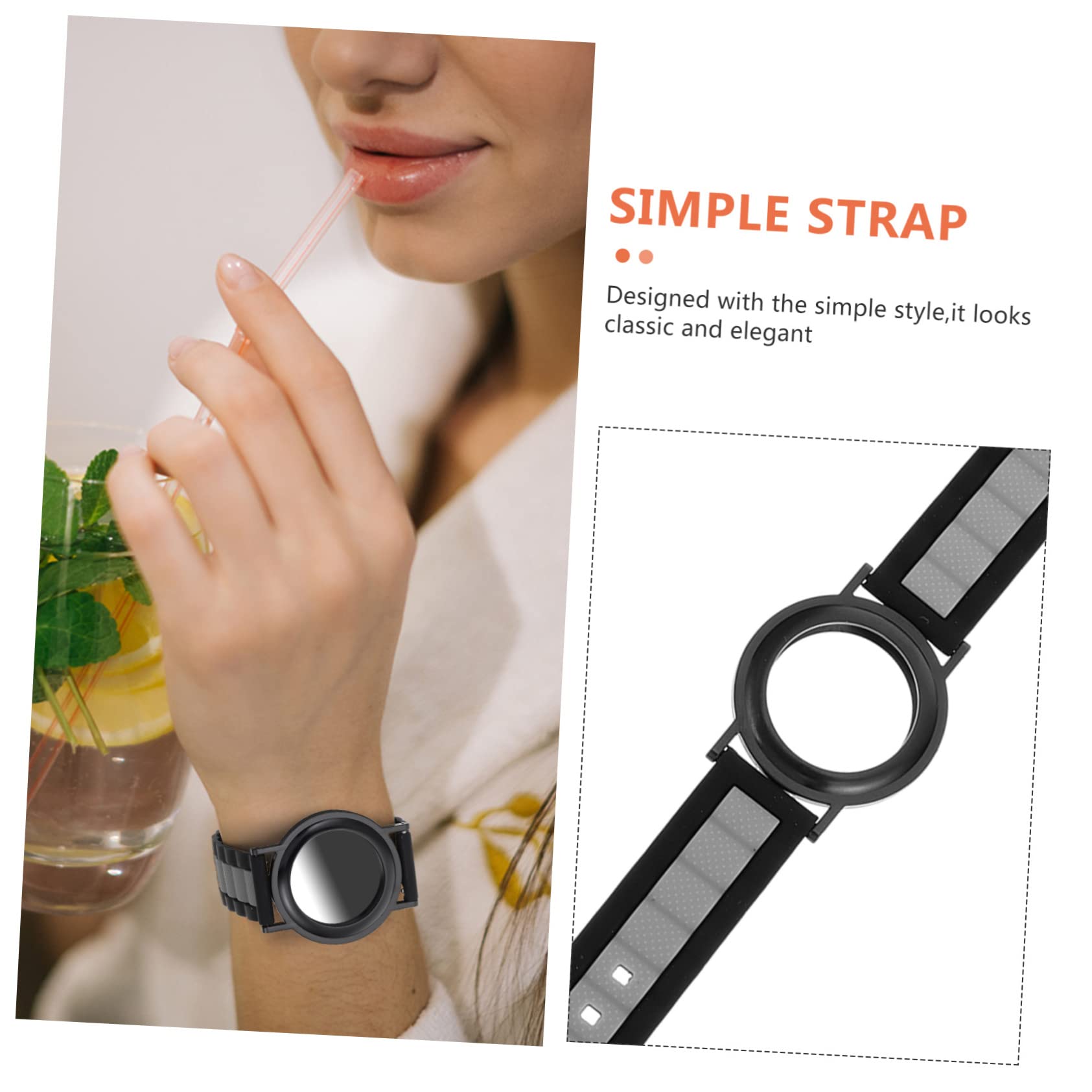 Premium Silicone Watch Band & Cover - Durable, Soft, Comfortable Strap for Apple Watch, Fitbit, Samsung - Perfect for Workouts, Running, Swimming & Everyday Wear
