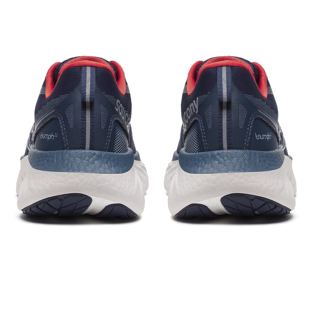 Saucony Men's Triumph 22 Running Shoes - Lightweight Cushioned Road Running Sneakers for Men | Perfect for Marathon Training, Jogging & Daily Workouts