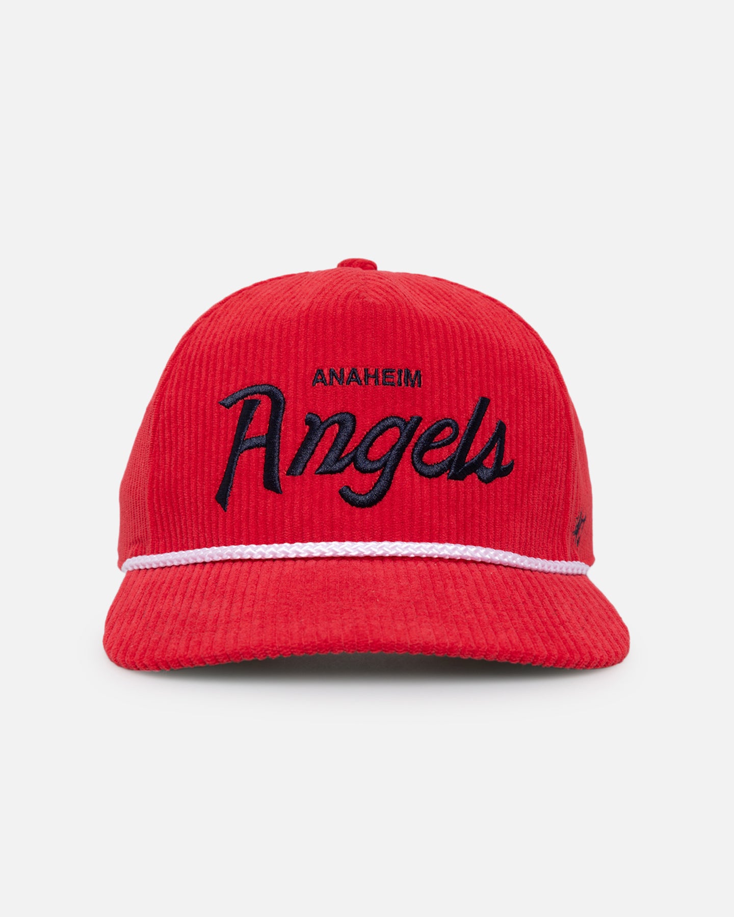 47 Brand Anaheim Angels MLB Opening Day Snapback Hat - Adjustable Crossrope Hitch Closure in Red - Perfect for Baseball Games, Fan Gear & Casual Streetwear