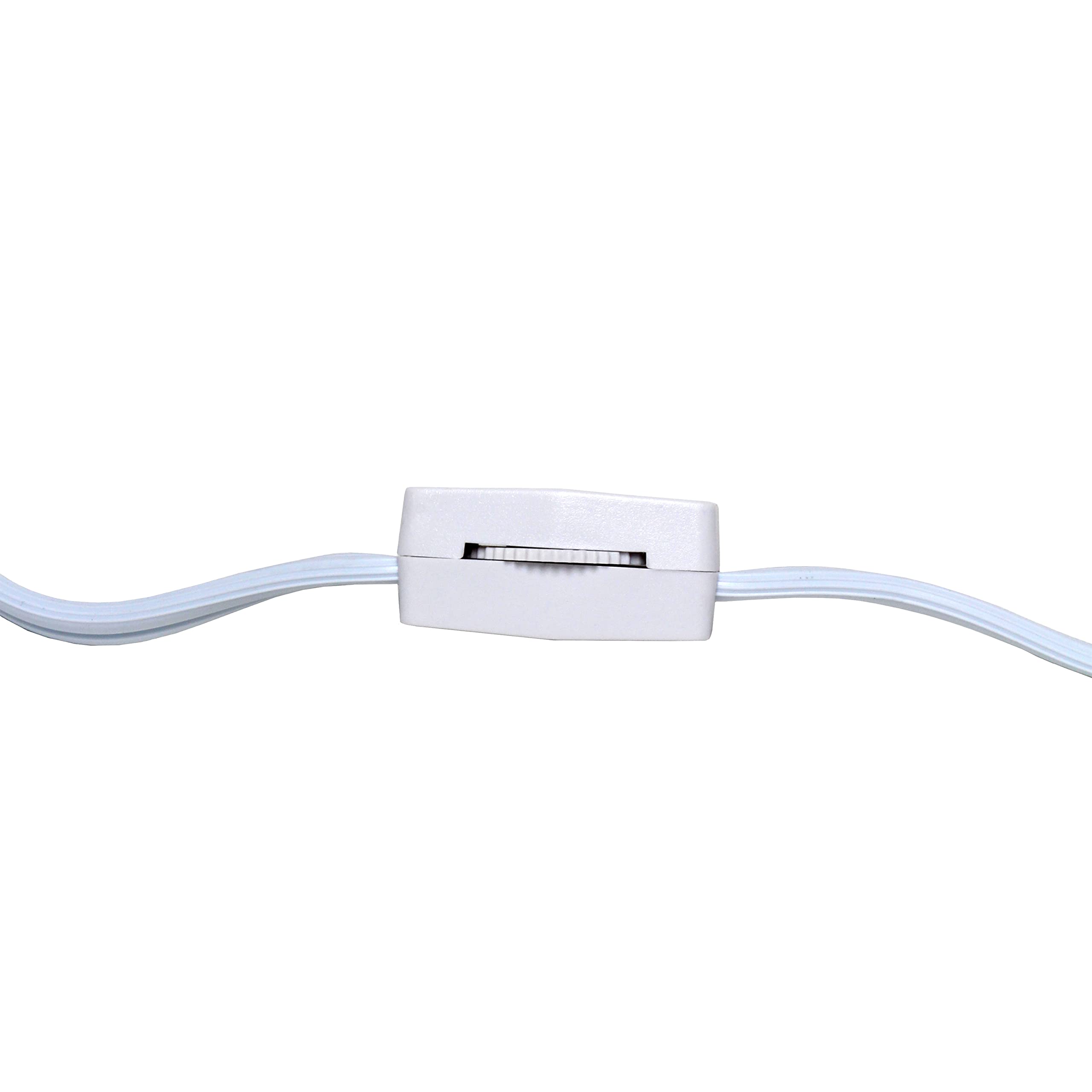 Simple Designs LT2009-OFF Mini Egg Oval Ceramic Table Desk Lamp in Off White - 5.51 x 5.51 x 9.45 Inches - Perfect for Bedroom Nightstand, Office Desk, or Living Room Accent Lighting