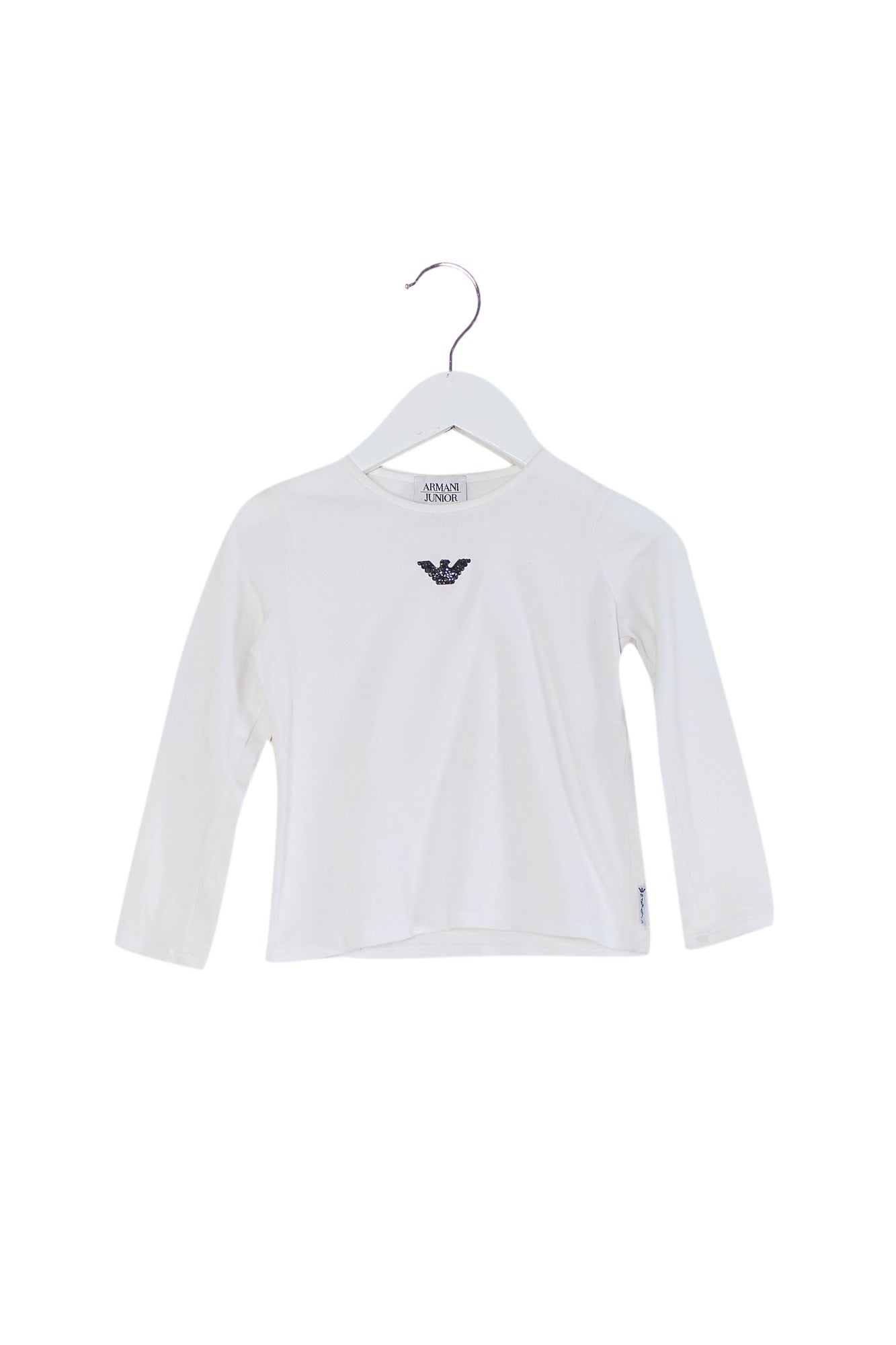 Armani Long Sleeve T-Shirt for Women - Premium Cotton Crewneck Top for Casual Wear & Layering | Office, Date Night, Weekend Outfits