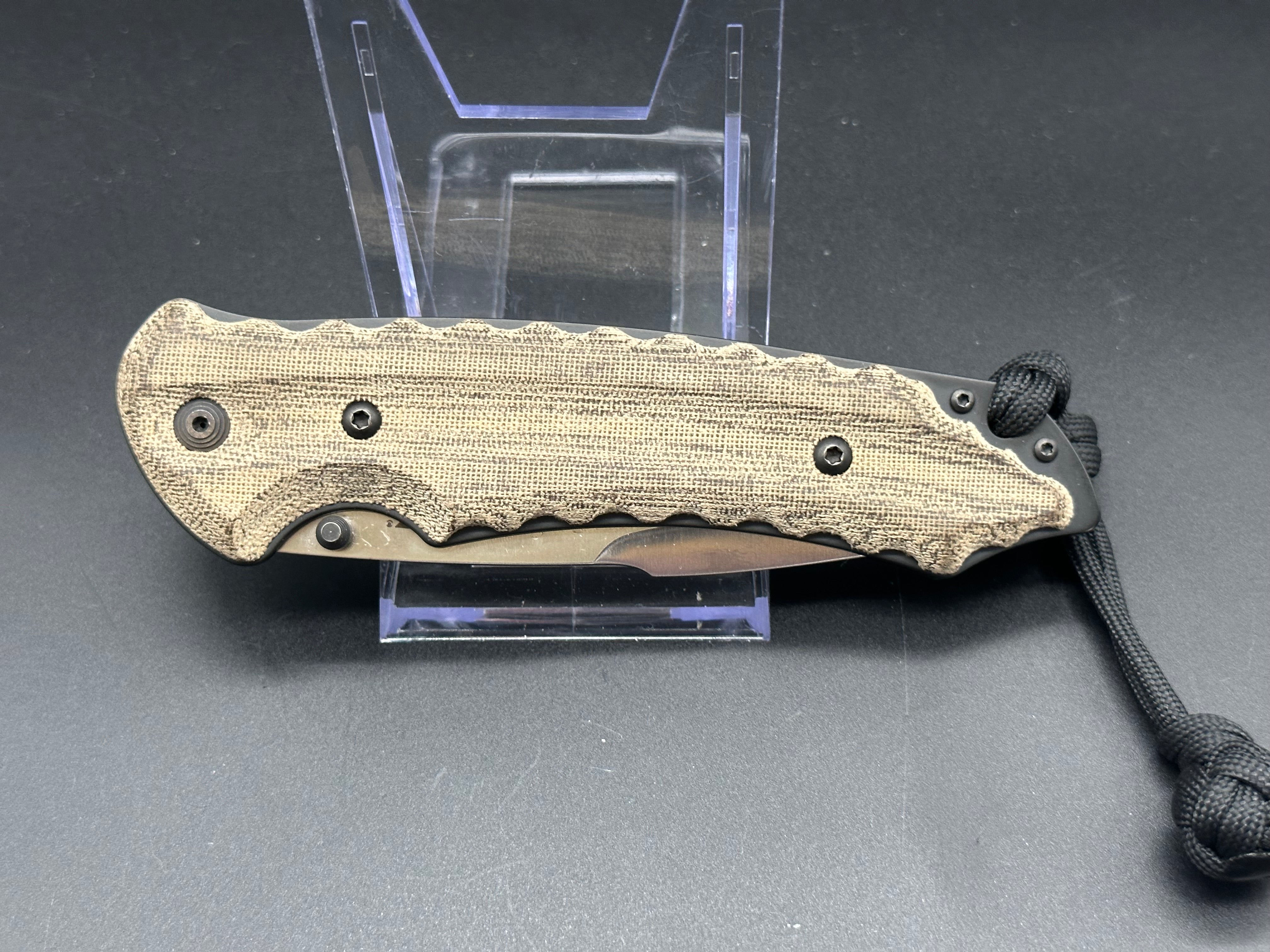 SOG Kiku Folding Knife - Large AUS-8 Steel Blade, 4.5