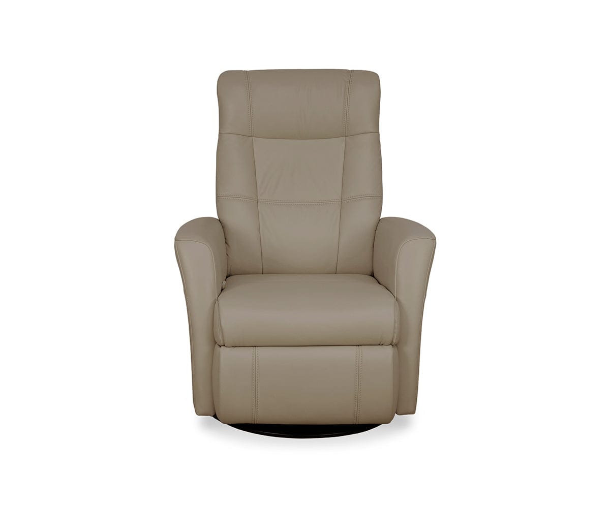Premium Lathan Manual Leather Recliner Chair - Genuine Leather, Ergonomic Design for Ultimate Comfort - Perfect for Living Room, Home Theater & Office Relaxation