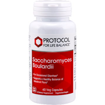 Saccharomyces Boulardii Probiotic 60 Capsules - Supports Digestive Health & Gut Balance - Ideal for Travel, Antibiotic Use & Immune Support