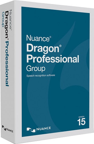 Nuance Dragon Professional Group 15.0 Academic Software - Speech Recognition for Schools (Up to 20 Users per Campus) - Digital Download - Perfect for Educators & Students in Classroom Settings