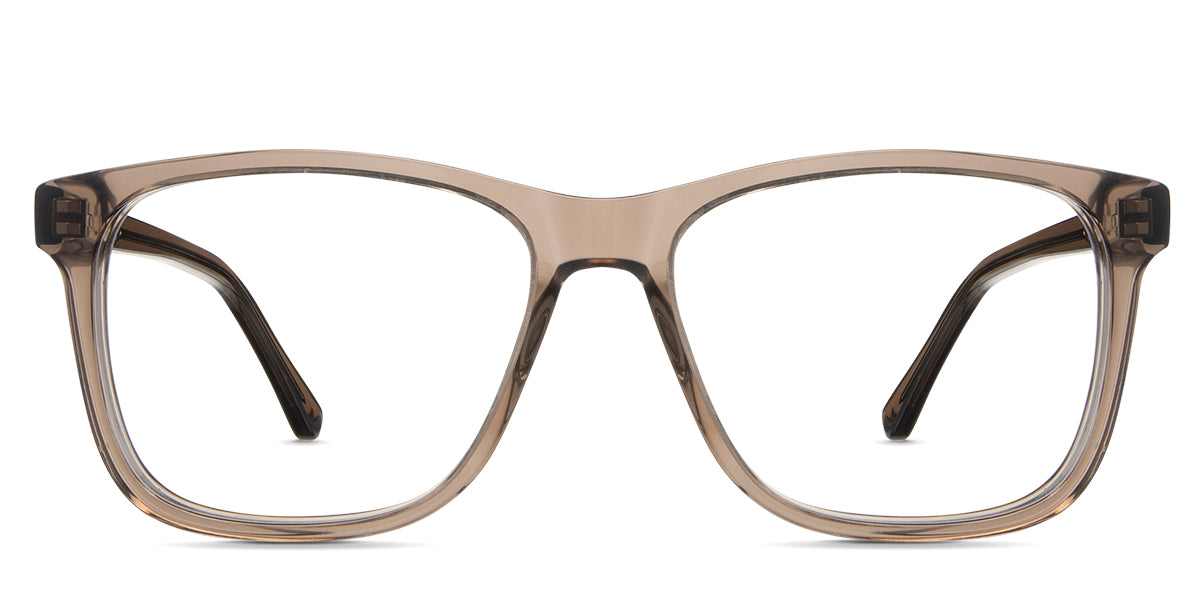 Premium Tavo Men's Prescription Eyeglasses - Lightweight Metal Frame with Anti-Reflective Coating for Work, Reading & Driving | Blue Light Blocking Computer Glasses for Men