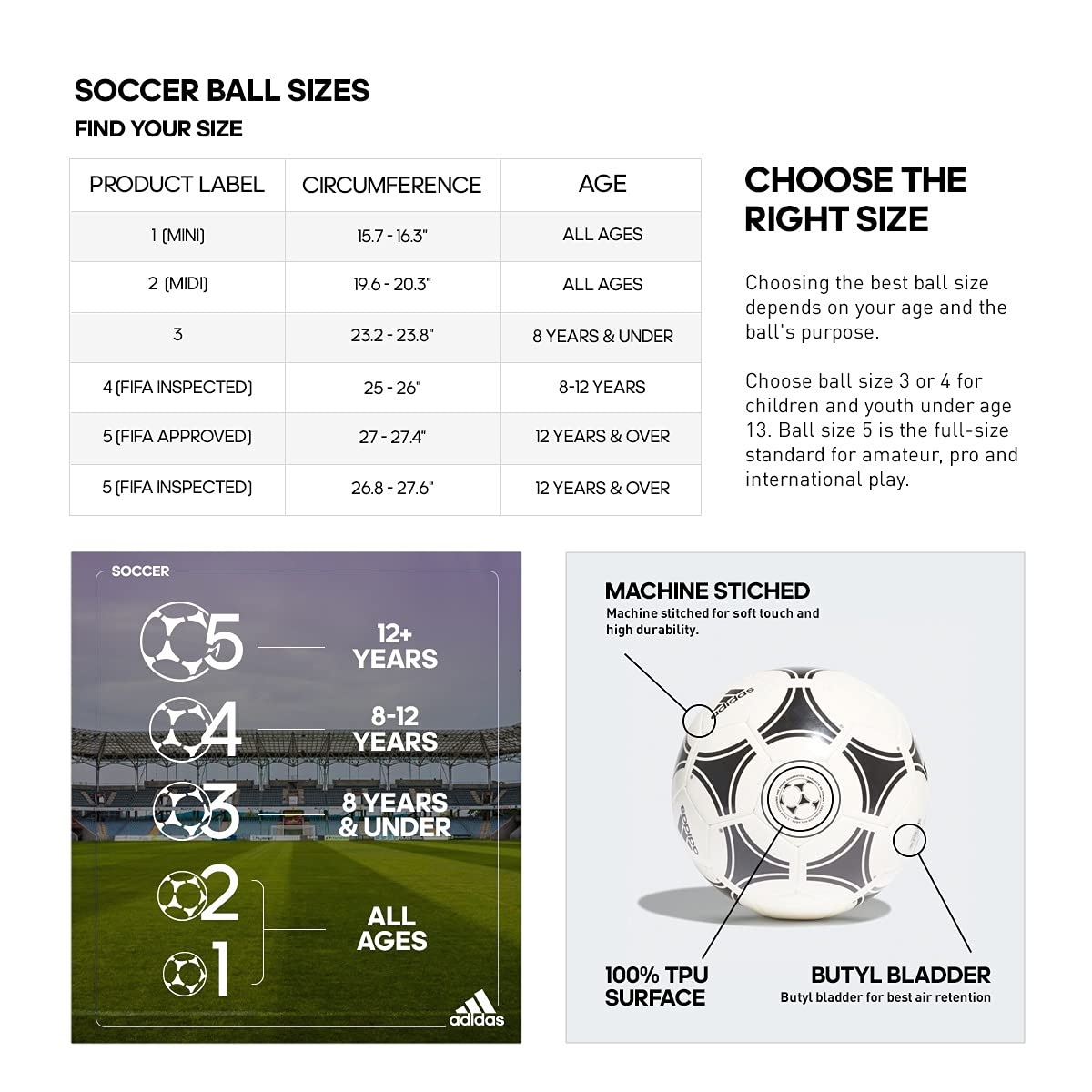 Adidas Men's Finale Club Soccer Ball - Solar Yellow/White/Black - Size 3 - Perfect for Training, Matches & Backyard Play