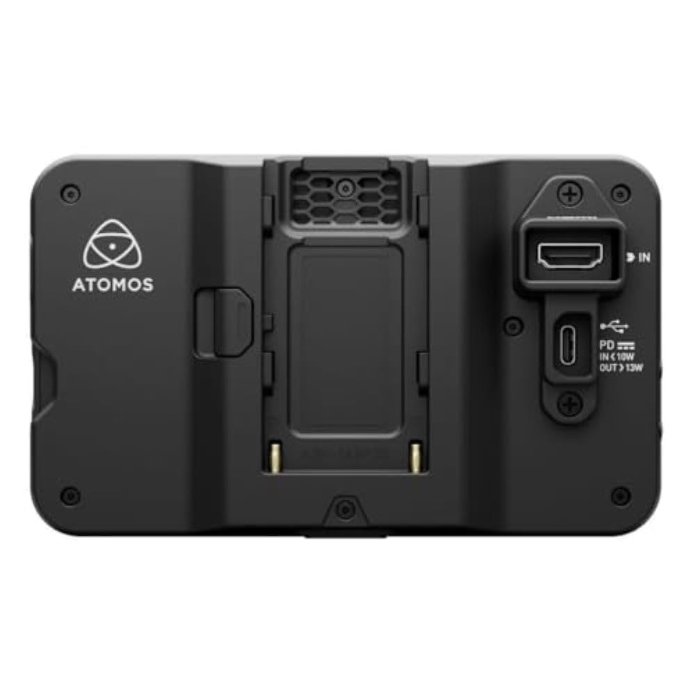 Atomos Shinobi II Monitor Bundle with Watson NP-F770 Lithium-Ion Battery (7.4V 4400mAh), Compact AC/DC Charger for L/M Series Batteries & 5-Pack Anti-Static Screen Wipes - Perfect for Filmmaking, Vlogging & Professional Video Production