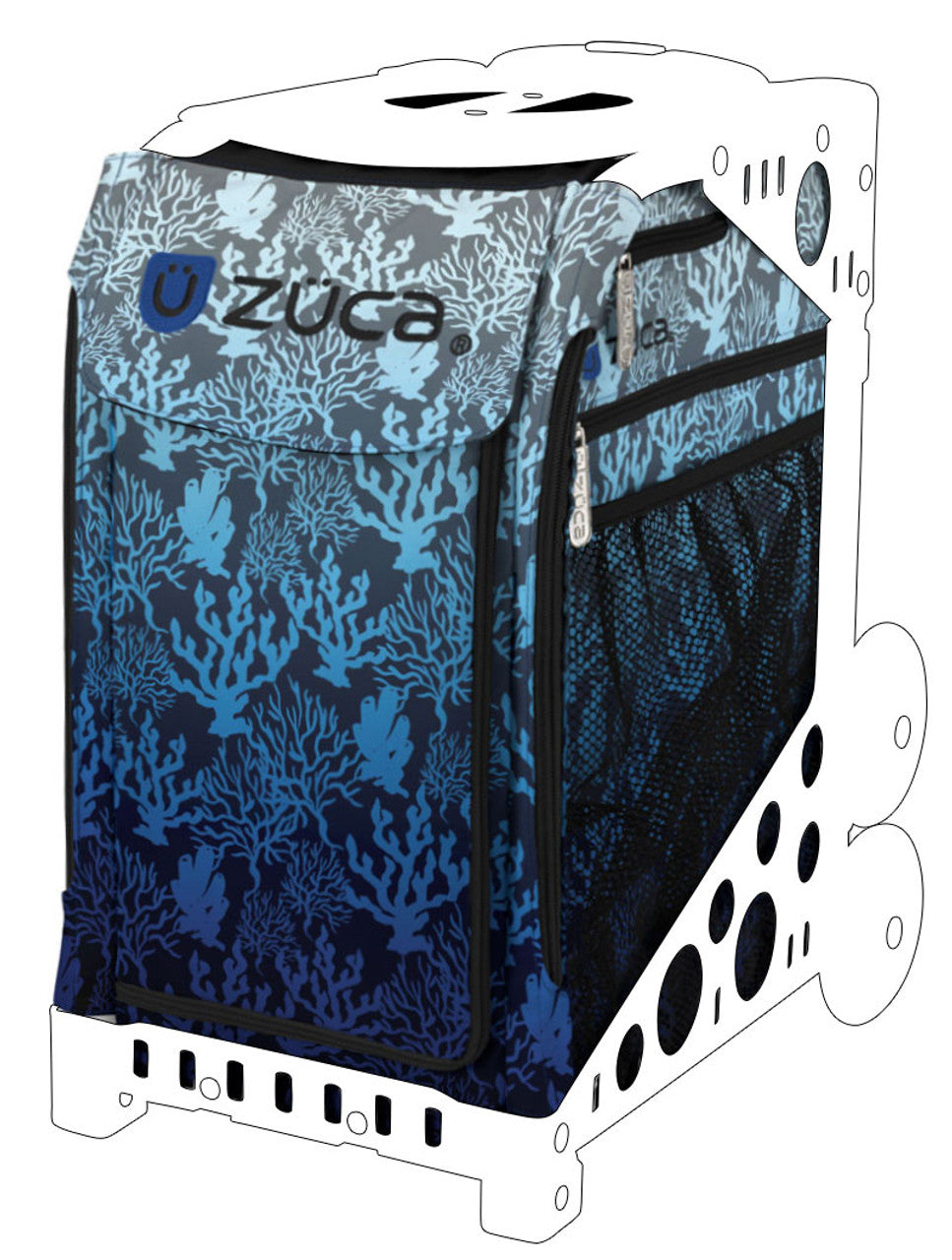 ZÜCA Sport Prints Inserts - Customizable Backpack Organizer for Dance, Gymnastics & Skating | Perfect for Sports Equipment, Shoes & Accessories Storage