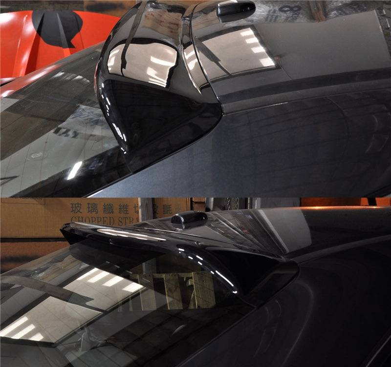 Rear Window Visor Roof Visor for 2004-2008 Acura TSX & 1996-2000 Honda Civic 2-Door - OE Style Sunshade - Perfect for Summer Driving and UV Protection