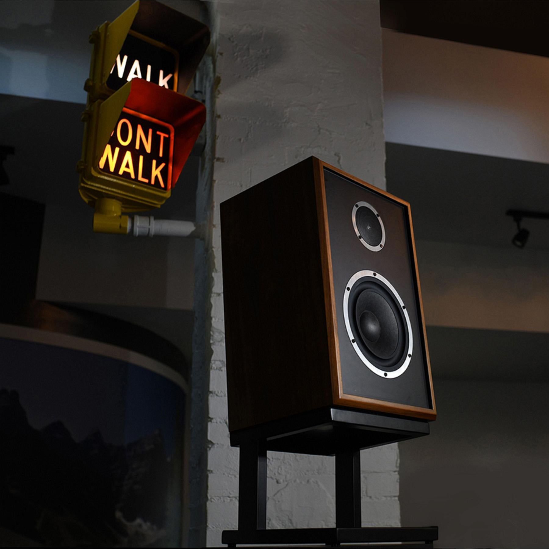 KLH Model Three Premium Bookshelf Speakers - High Fidelity Sound for Home Audio, Studio & Gaming - Compact Design for Small Spaces & Bookshelves