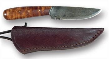 Roach Belly Neck Knife with Sheath - Compact Survival Knife for Outdoor, Hunting & EDC - Perfect for Camping, Hiking & Emergency Situations