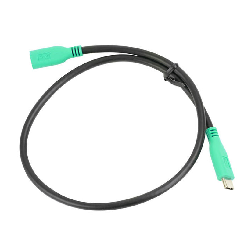 GDS® Genuine USB Type C 0.8M Extension Cable - High Speed Data Sync & Fast Charging for Smartphones, Tablets, Laptops - Perfect for Home, Office & Travel Use
