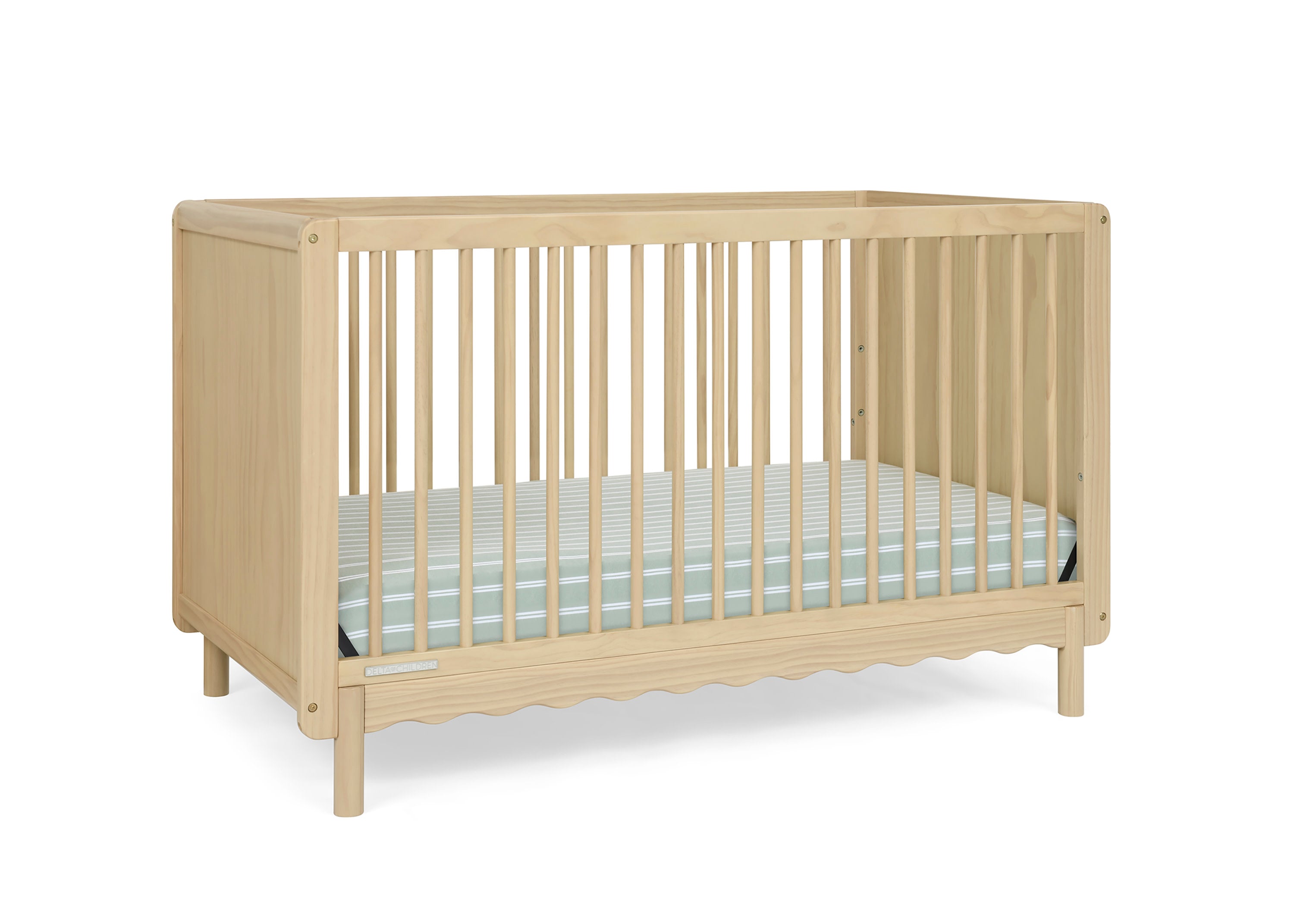 William 4-in-1 Convertible Baby Crib - Greenguard Gold Certified, Toddler Bed & Daybed - Safe Nursery Furniture for Newborns to Kids | Perfect for Modern Nursery, Bedroom & Daycare