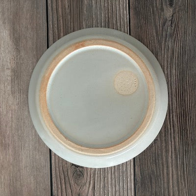 SAKUZAN URBAN Ceramic Dinner Plate - 10.5 Inch Round Blue Tableware for Modern Dining, Kitchen & Restaurant Use