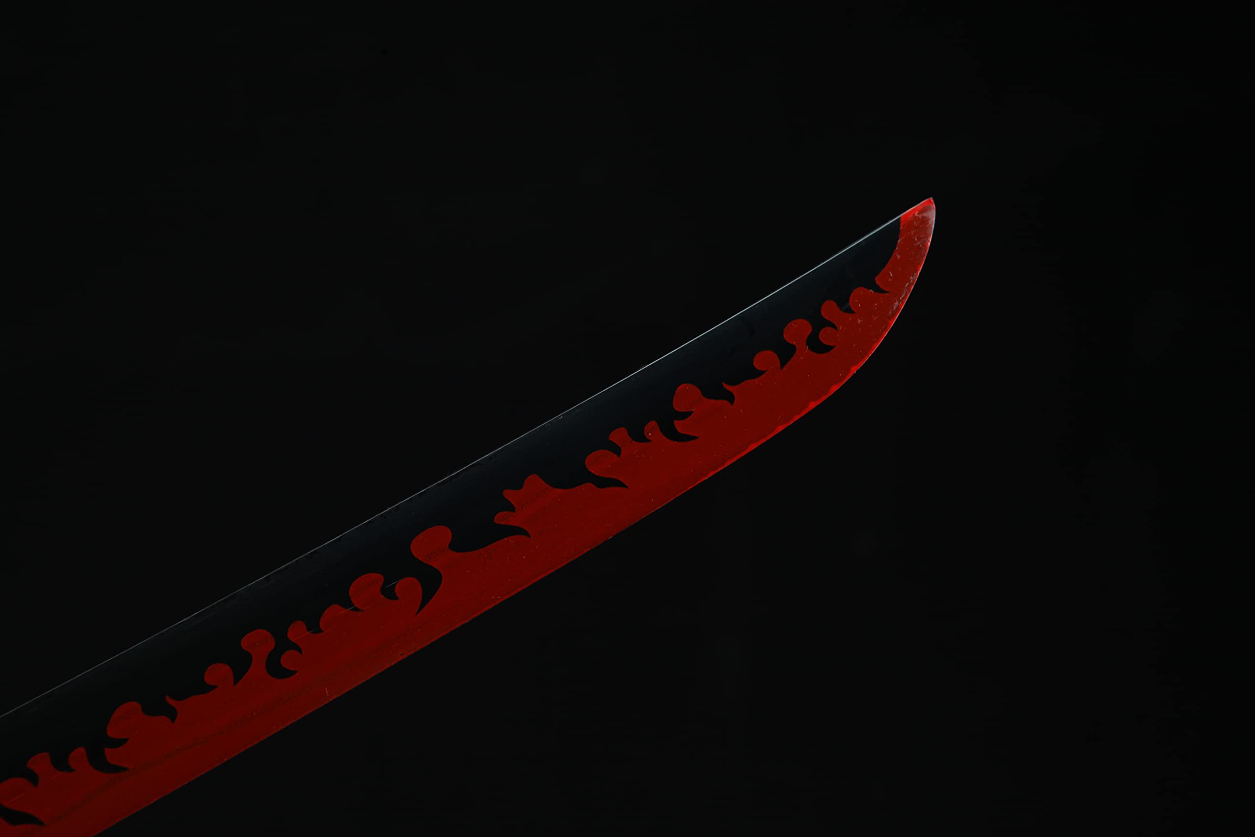 Demon Slayer Katana Sword - Kimetsu no Yaiba Anime Replica - Tanjiro Kamado & Shinobu Kochou Cosplay Prop - High Carbon Steel Blade - Perfect for Anime Conventions, Halloween Costumes & Collector's Display