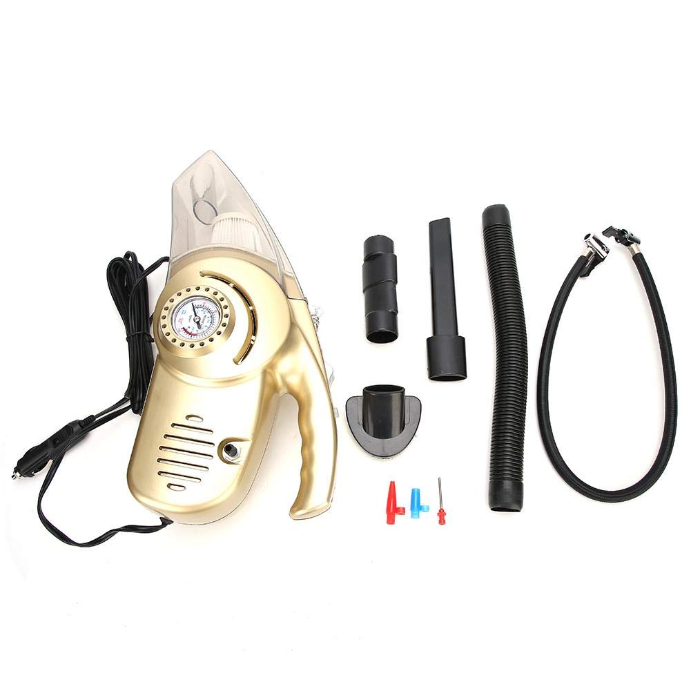 Cuifati 4-in-1 Multifunction Air Pump Cleaner - Portable Car Vacuum & Dust Blower for Vehicle Interior Cleaning | Lightweight Auto Accessory for Home, Office & Travel Use