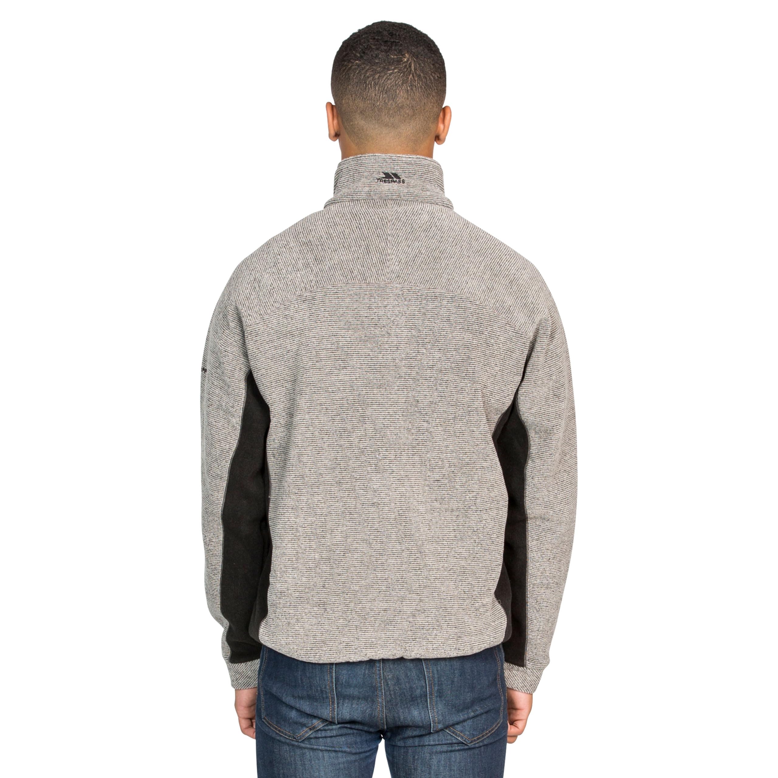 Trespass Men's Jynx Full Zip Fleece Jacket - Lightweight Warm Winter Outdoor Coat for Hiking, Camping & Casual Wear