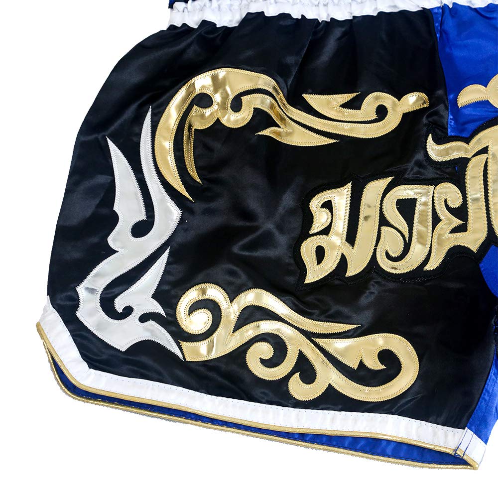 NAMAZU Muay Thai Shorts for Men & Women - Premium MMA, Boxing, Kickboxing Training Shorts | Ideal for Gym Workouts, Martial Arts & Combat Sports