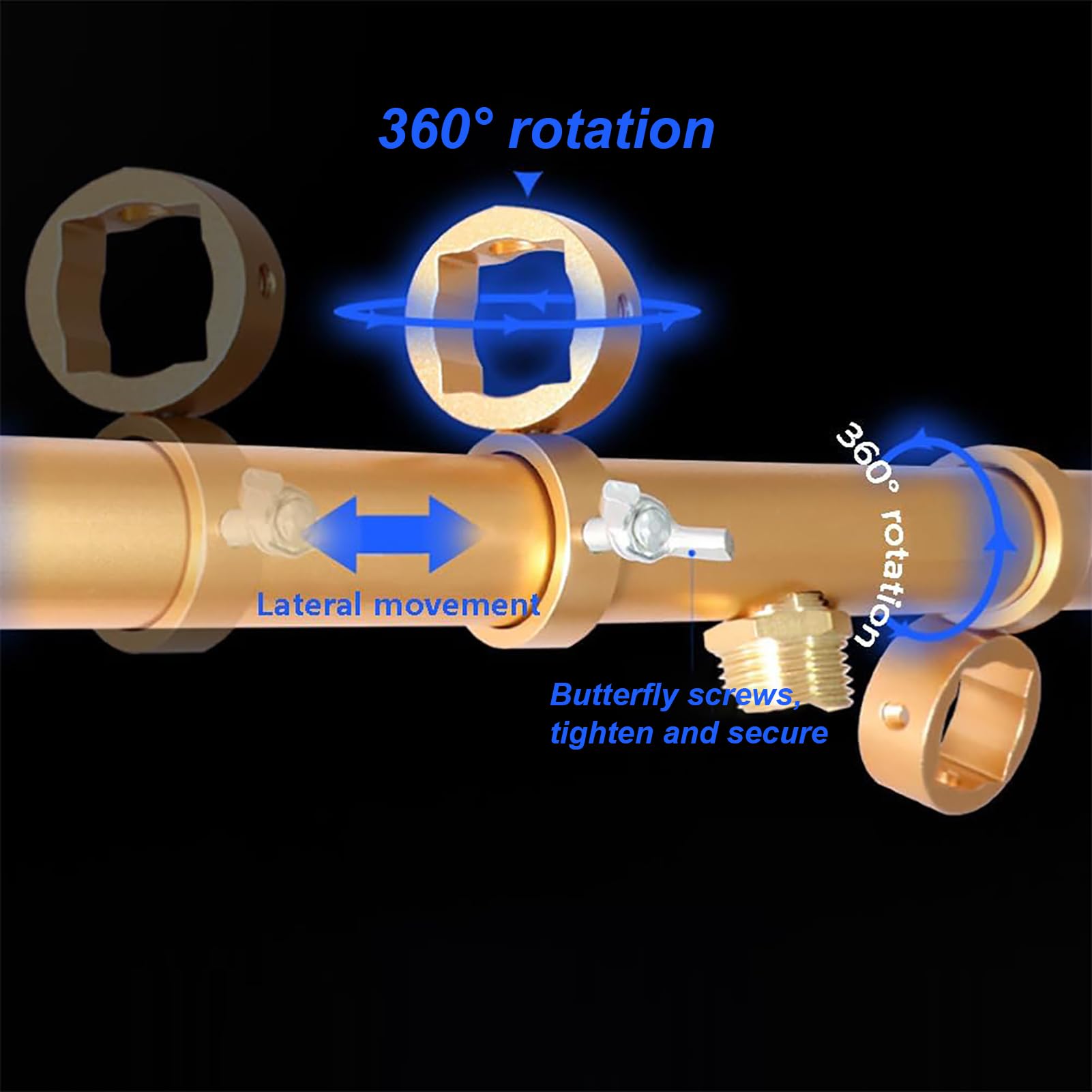 Adjustable Hair Salon Water Circulation Bracket - Spa Head Massage Frame with Pump for Relaxation & Therapy | Easy to Clean | Perfect for Salons, Home Spa & Professional Use