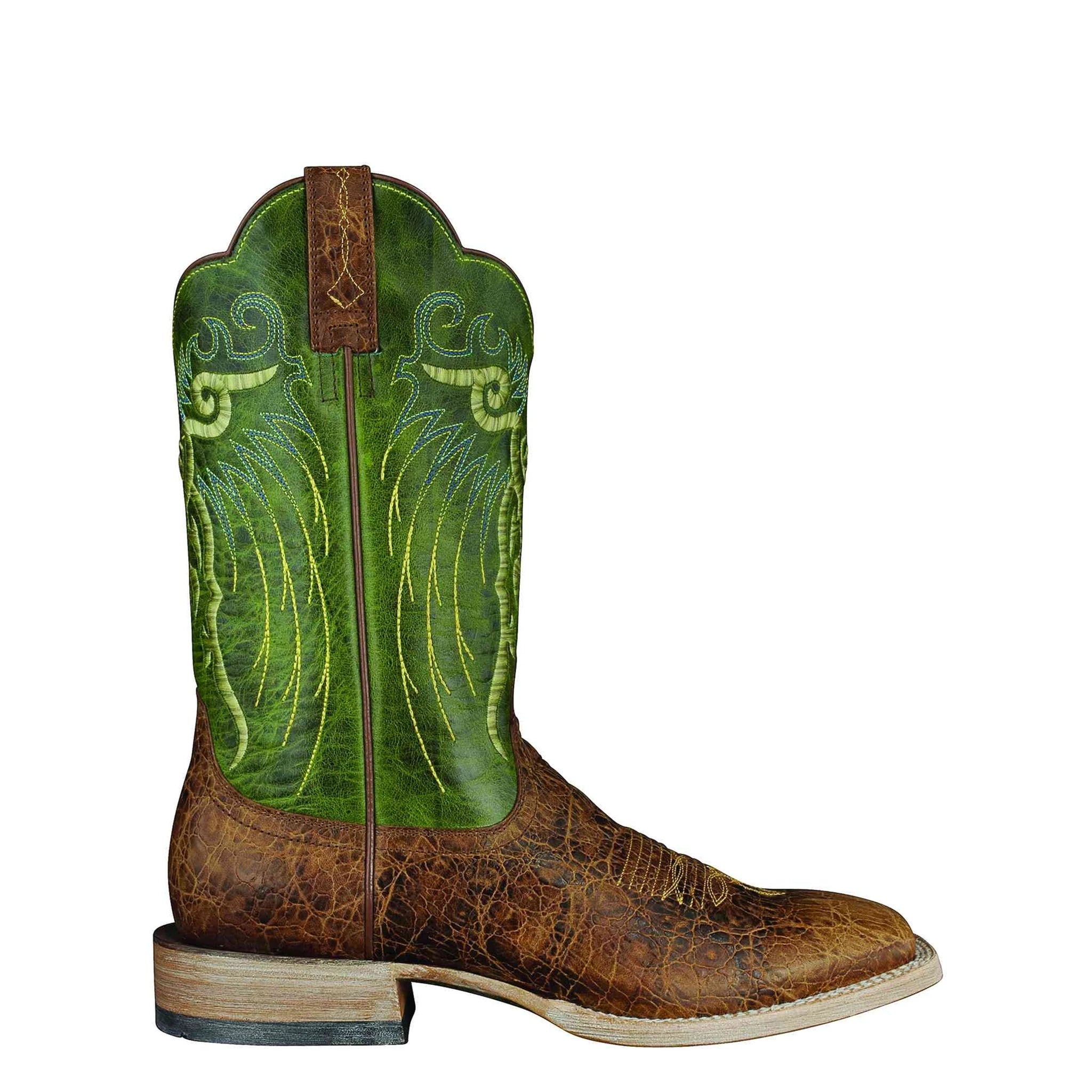 Ariat Men's Mesteno Western Boots - Genuine Leather Cowboy Boots for Riding & Work | Durable Comfort for Ranch, Rodeo & Outdoor Activities