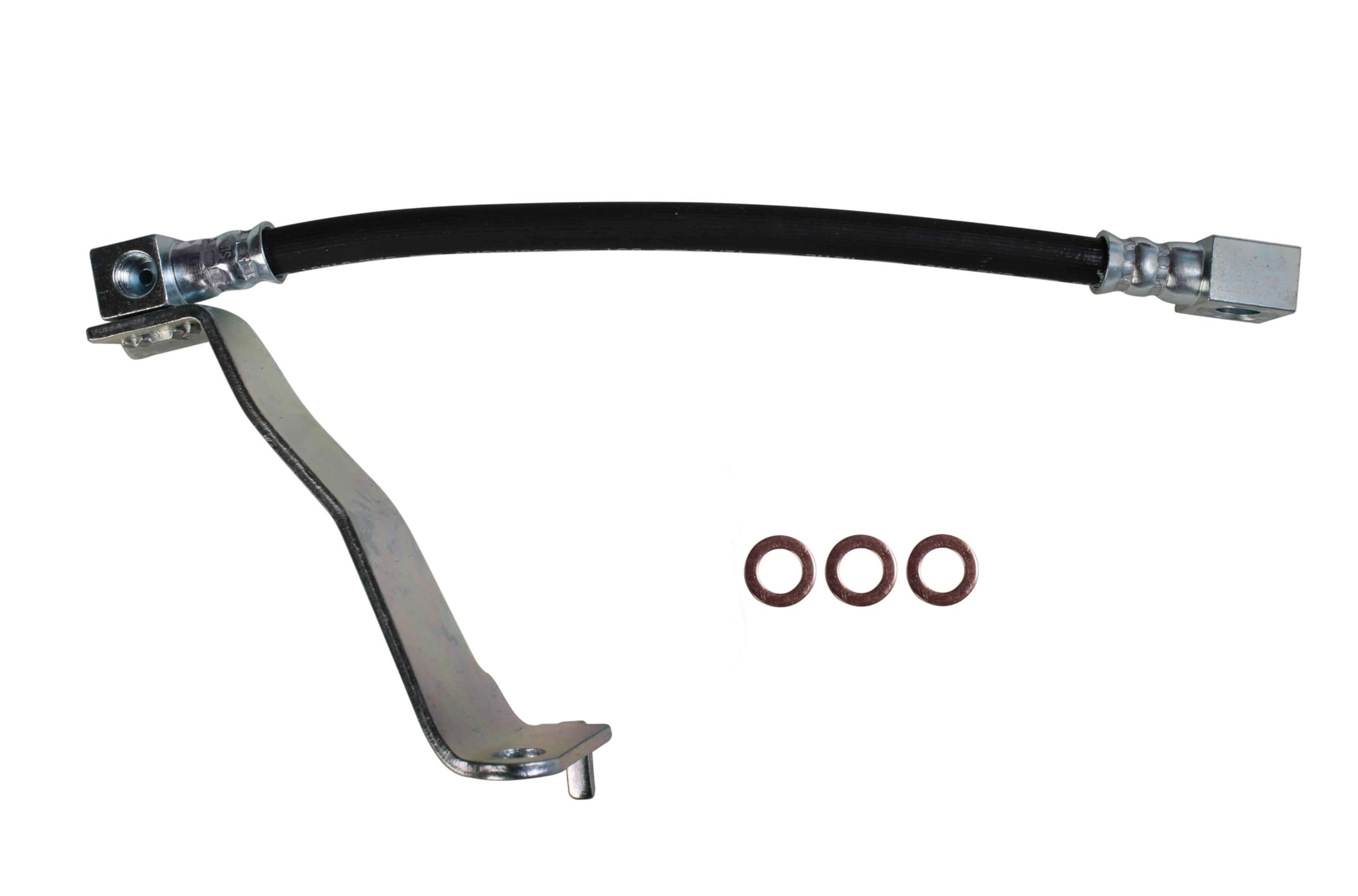 Sunsong 2204334 Brake Hydraulic Hose - High Performance Replacement for Trucks & SUVs | Durable DOT Approved Brake Line for Safe Stopping Power | Ideal for Off-Roading, Towing & Heavy Duty Use