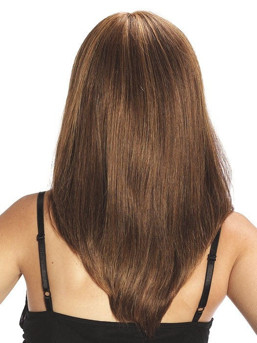 Alexandra H Mono Human Hair Wig with Mono Top - 100% Real Human Hair for Natural Look | Perfect for Daily Wear, Cosplay & Special Occasions