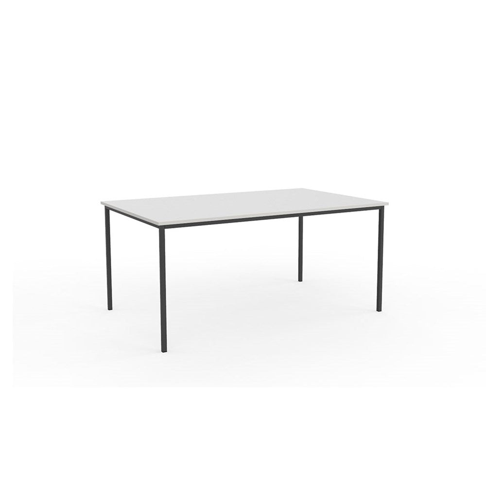 Ergoplan Canteen Table - Durable Stainless Steel Commercial Dining Table for Restaurants, Cafes & Outdoor Use - Heavy Duty Metal Bistro Table for Indoor/Outdoor Dining Areas