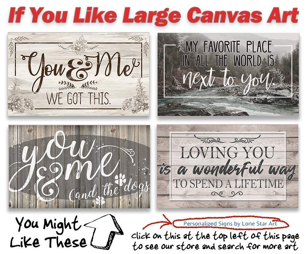Let's Snuggle Romantic Couples Wall Art - 12x24 Canvas Wood Print for Bedroom Decor Above Bed, Housewarming Gift for New Home | Perfect for Valentine's Day, Anniversary & Cozy Bedroom Aesthetics