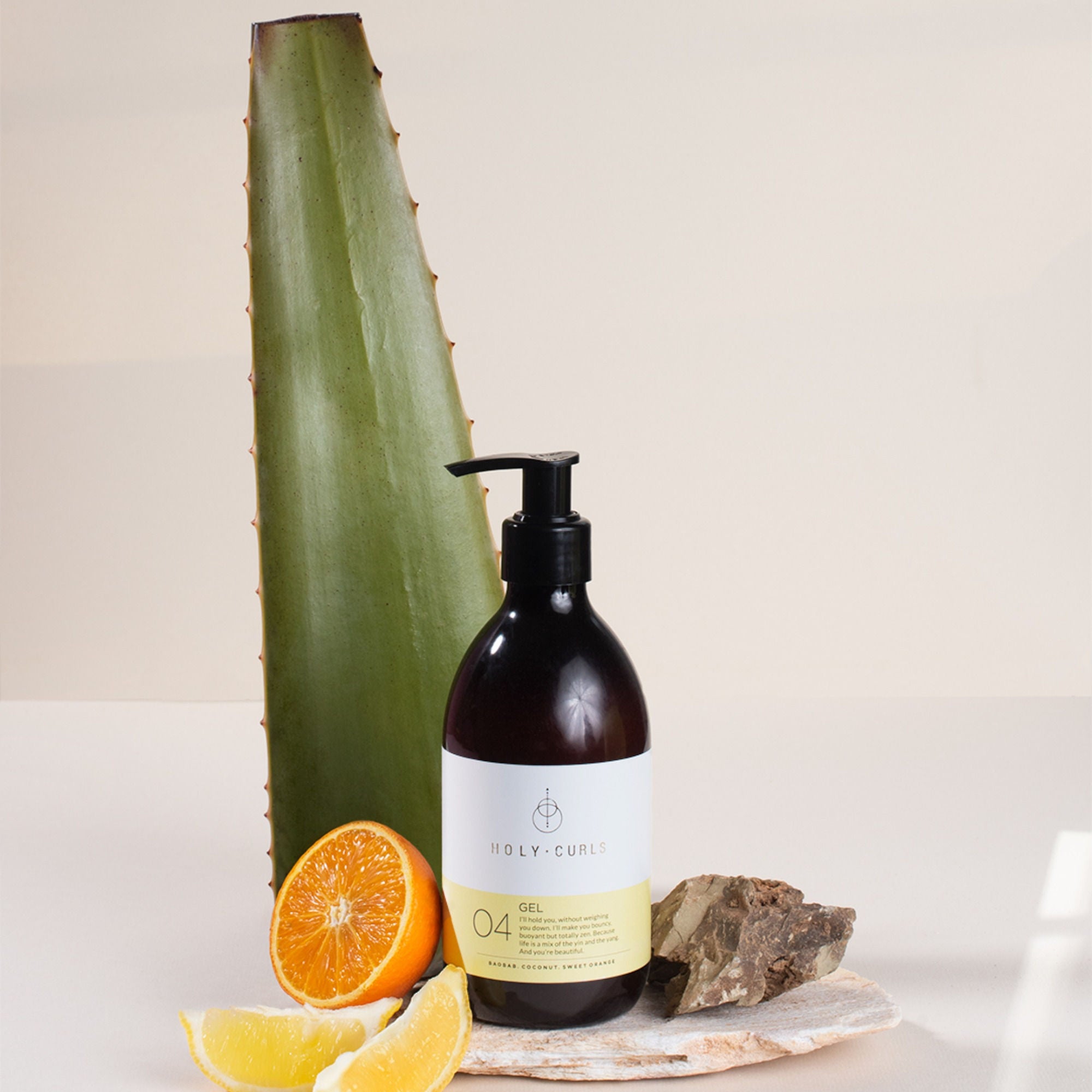 Holy Curls Gel - Natural Curl Defining Styling Gel for All Hair Types | Perfect for Daily Styling & Frizz Control