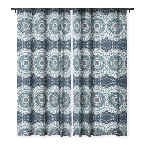 Indigo Navy White Mandala