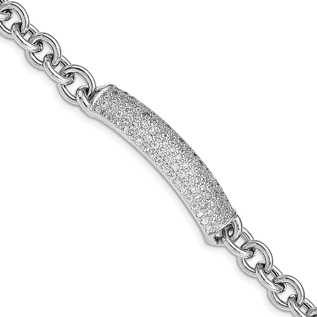 925 Sterling Silver Cubic Zirconia Bracelet for Women - Elegant CZ Jewelry Gift for Her - Perfect for Anniversaries, Birthdays & Special Occasions