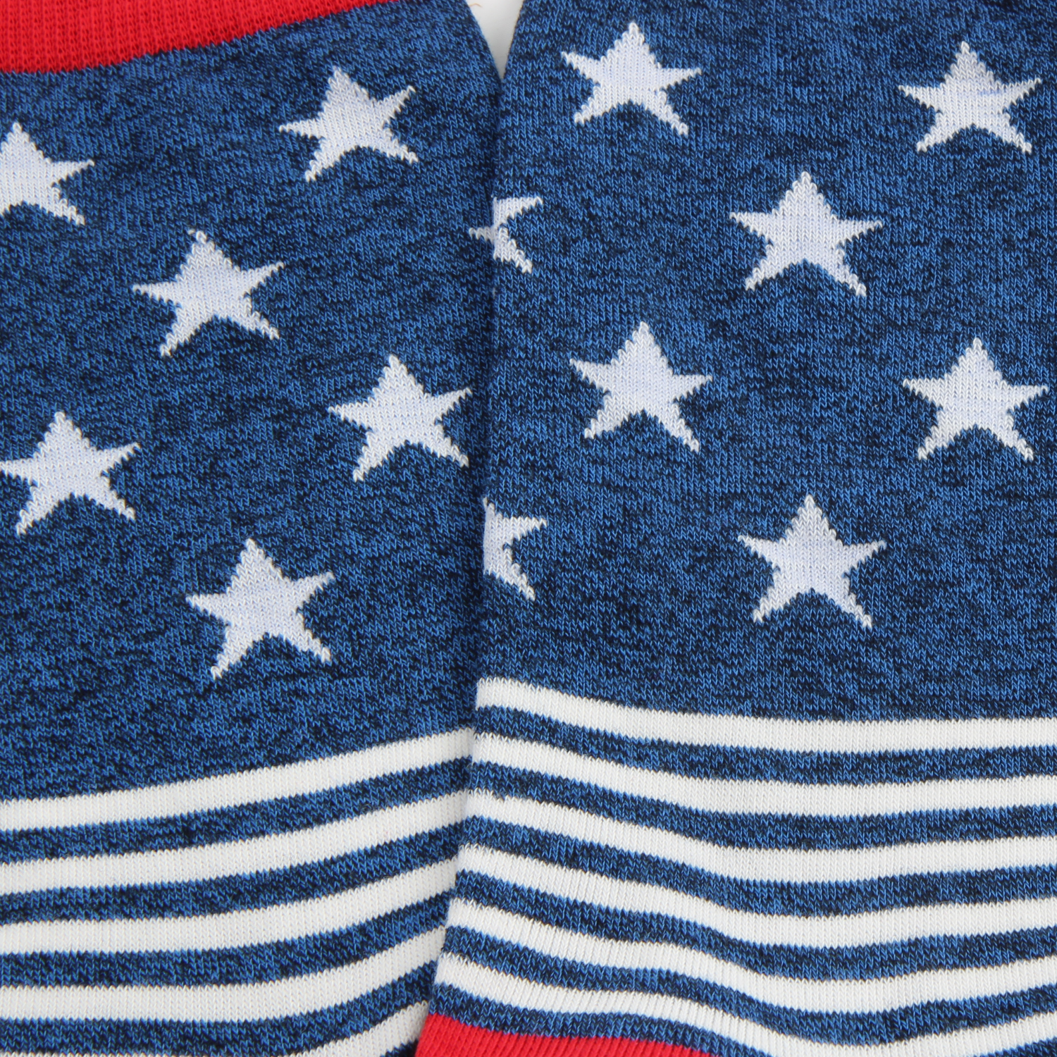 American Flag Cotton Socks for Men - Patriotic Comfortable Breathable Crew Socks - Perfect for 4th of July, Veterans Day & Everyday Wear
