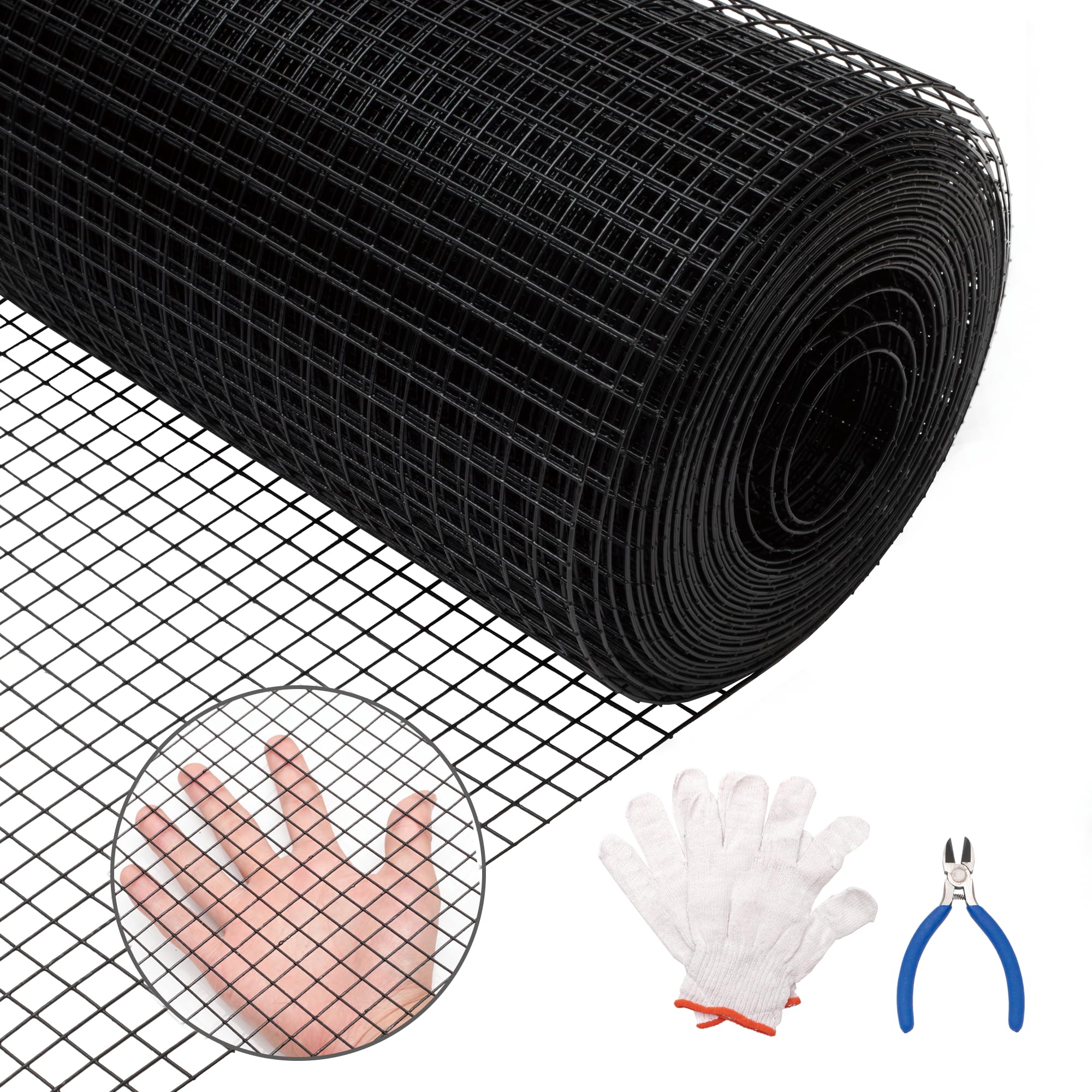 1/2 Inch 19 Gauge Galvanized Welded Wire Mesh Roll - 48