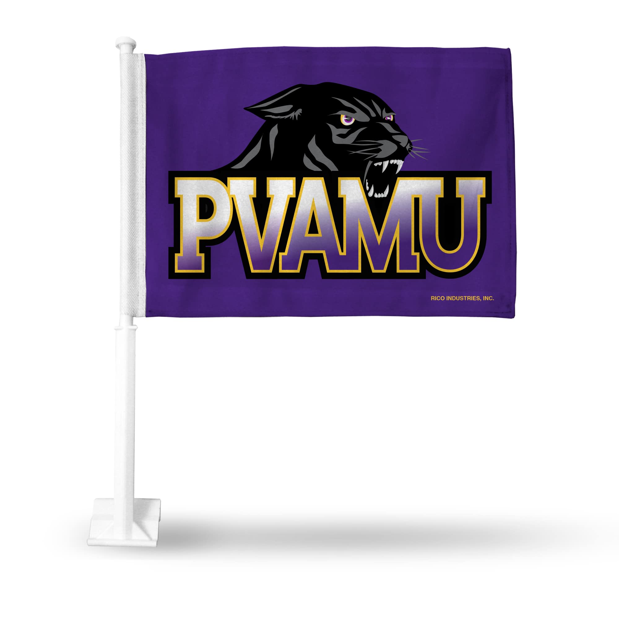 NCAA PVAMU Panthers Double Sided Car Flag - 16x19
