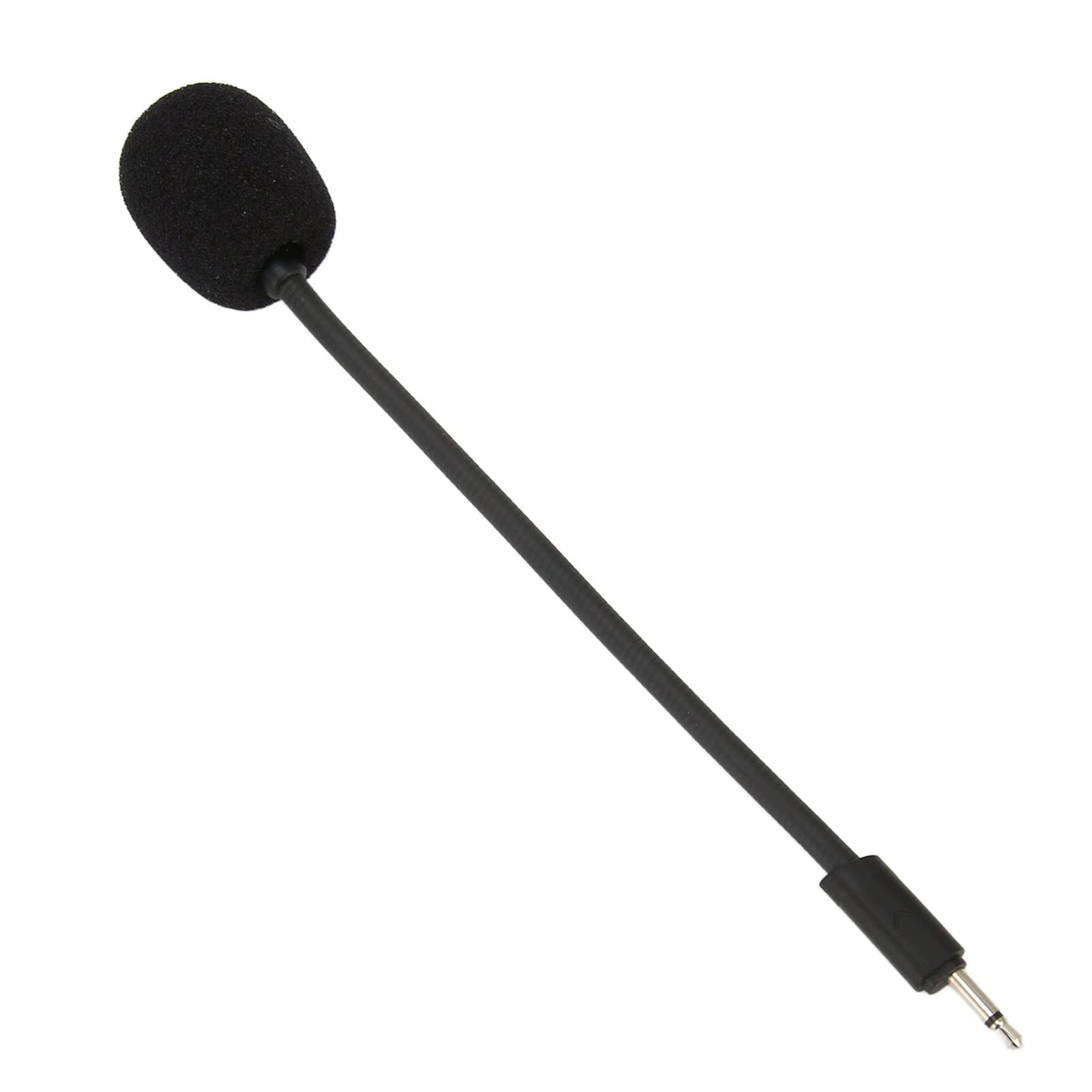 Detachable 2.5mm Noise Cancelling Microphone Replacement with Flexible Boom Arm for Quantum 100 Gaming Headset - Perfect for Streaming, Online Gaming & Voice Chat