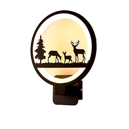 Modern LED Wall Lamp - Creative Bedroom & Living Room Lighting - Indoor Wall Sconce for Dining Room, Hallway Decor - Energy Efficient Home & Office Lighting Solution