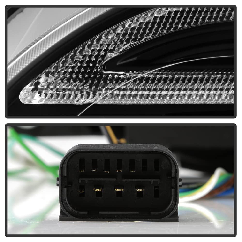 Aftermarket Switch Back Light Bar Headlights for 2010-2012 Mini Cooper (Factory Xenon) - High-Performance LED DRL & Turn Signal Upgrade for Enhanced Night Driving Safety