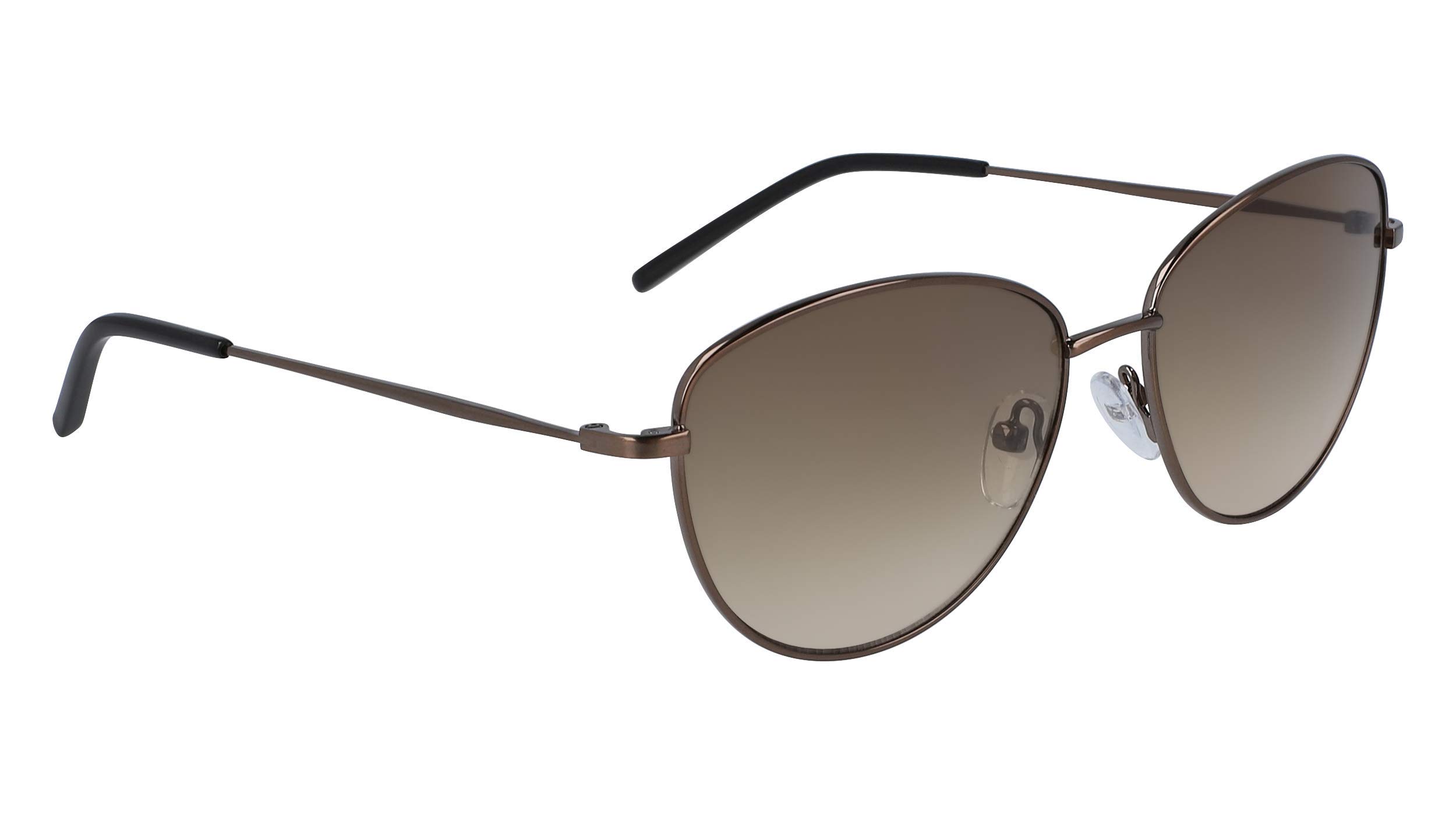 DKNY Women's Dk103s Cat Eye Sunglasses - UV Protection, Polarized Lenses, Fashionable for Outdoor Activities, Driving, and Beach Vacations