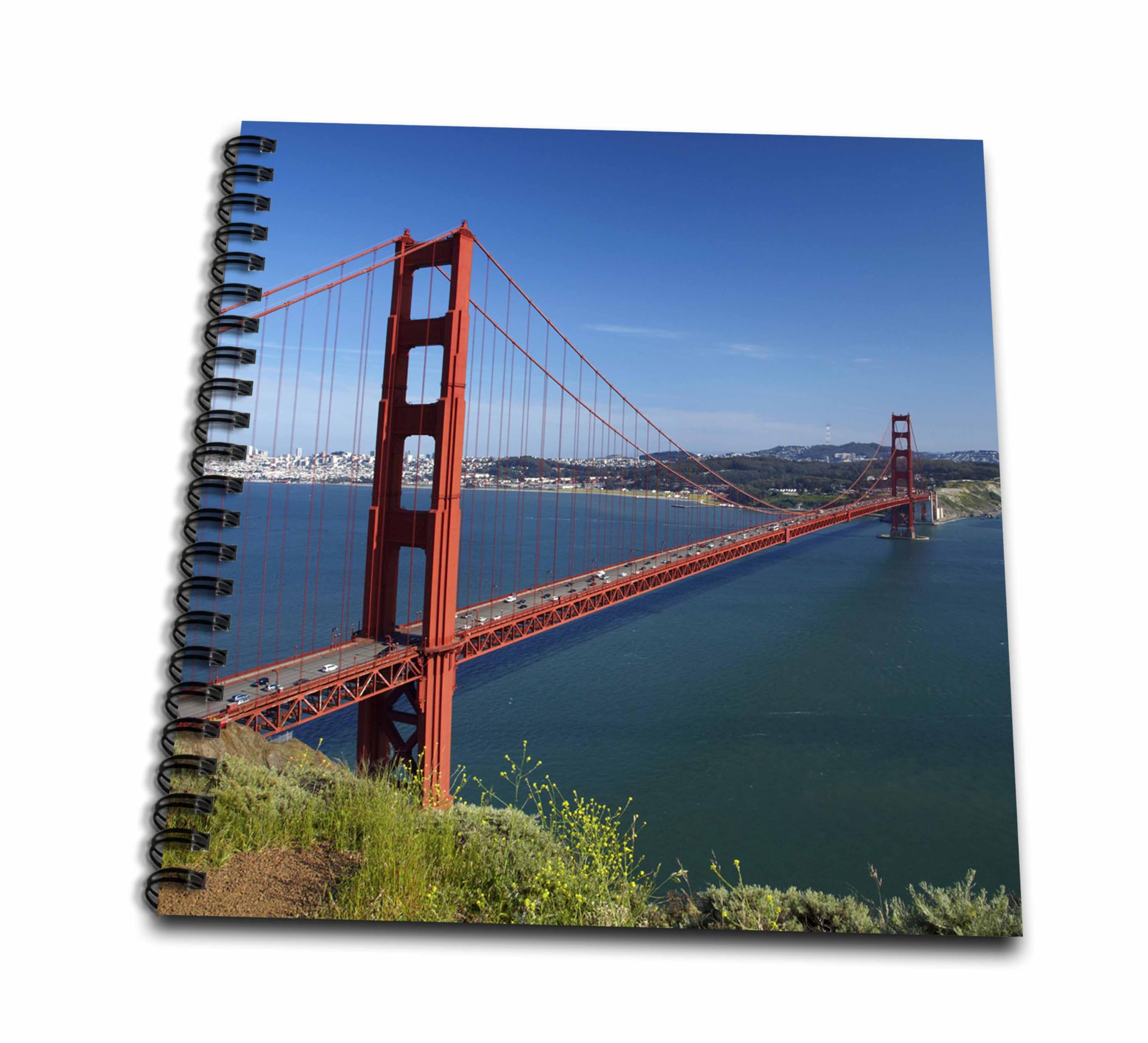 3D Rose USA Drawing Book - Premium Sketchbook for Artists & Beginners - Perfect for Sketching, Doodling & Watercolor Painting