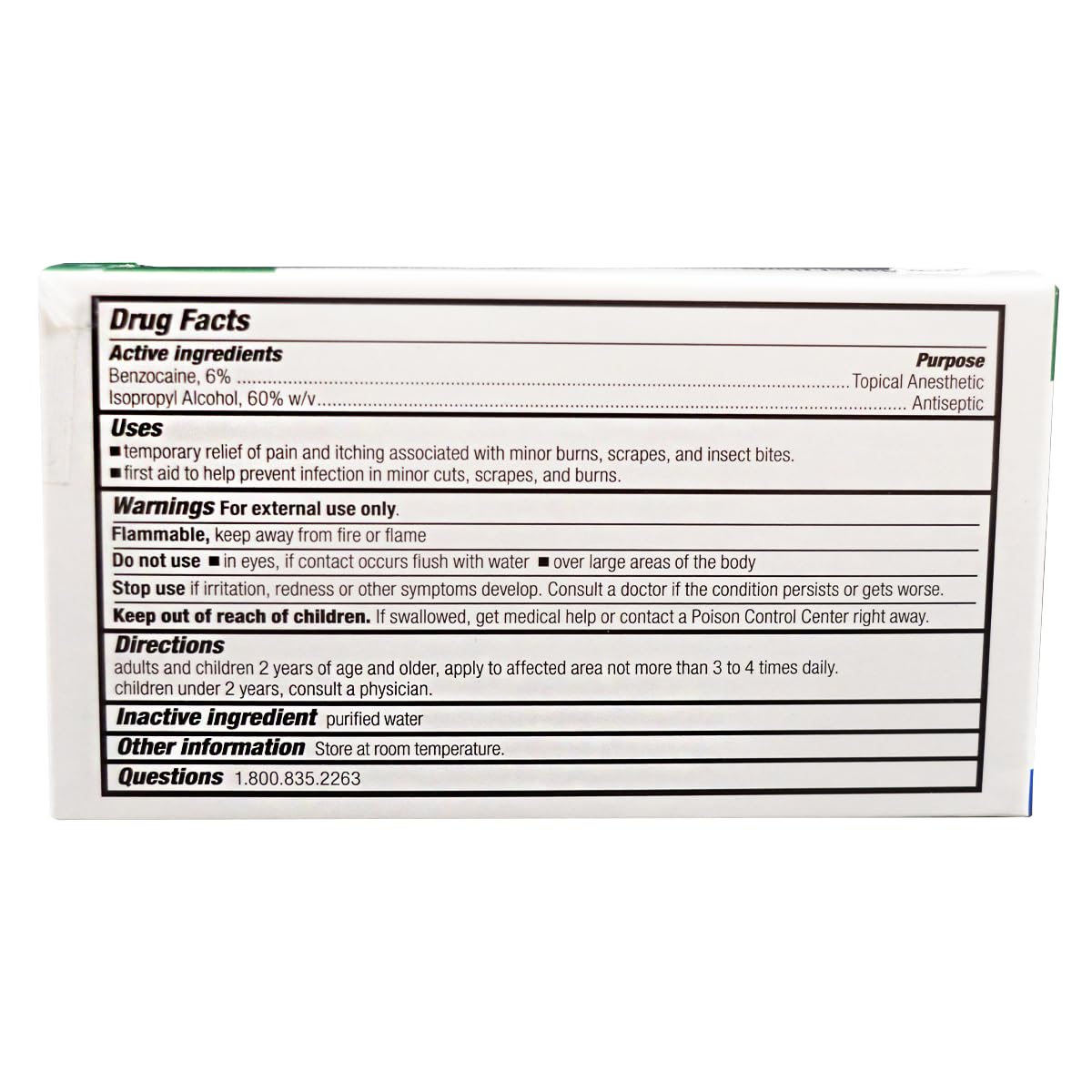 Sting Relief Pads for Bug Bites & Insect Stings - Soothing First Aid Treatment (10 Count Box) - Perfect for Outdoor Activities, Camping & Hiking
