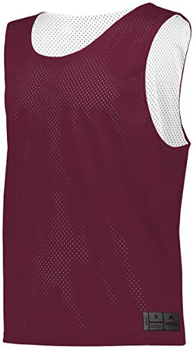 Maroon/White