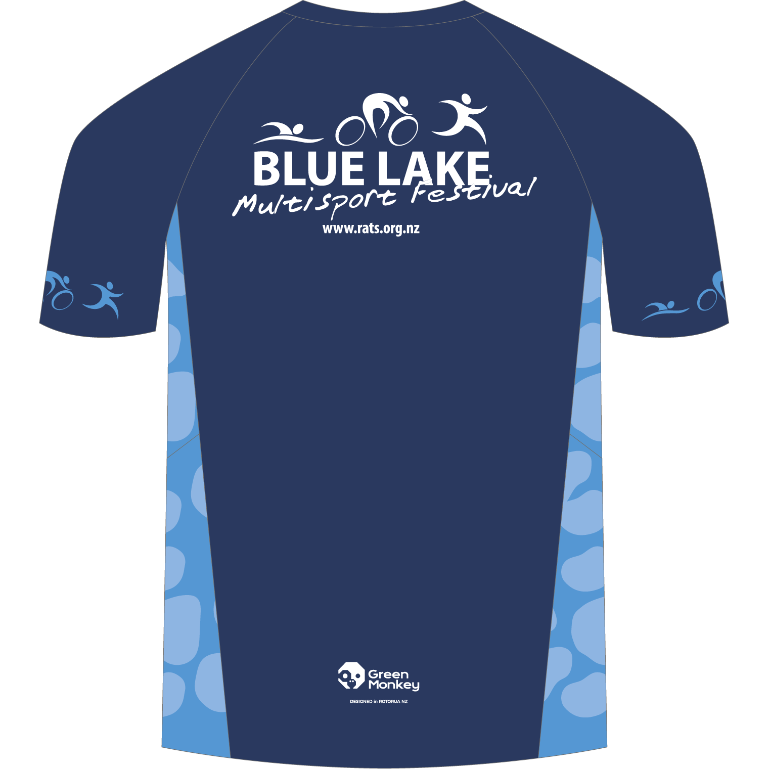 Official Blue Lake Multisport Festival T-Shirts - Comfortable Athletic Tee for Running, Cycling & Triathlon Events - Perfect for Sports Enthusiasts & Outdoor Activities