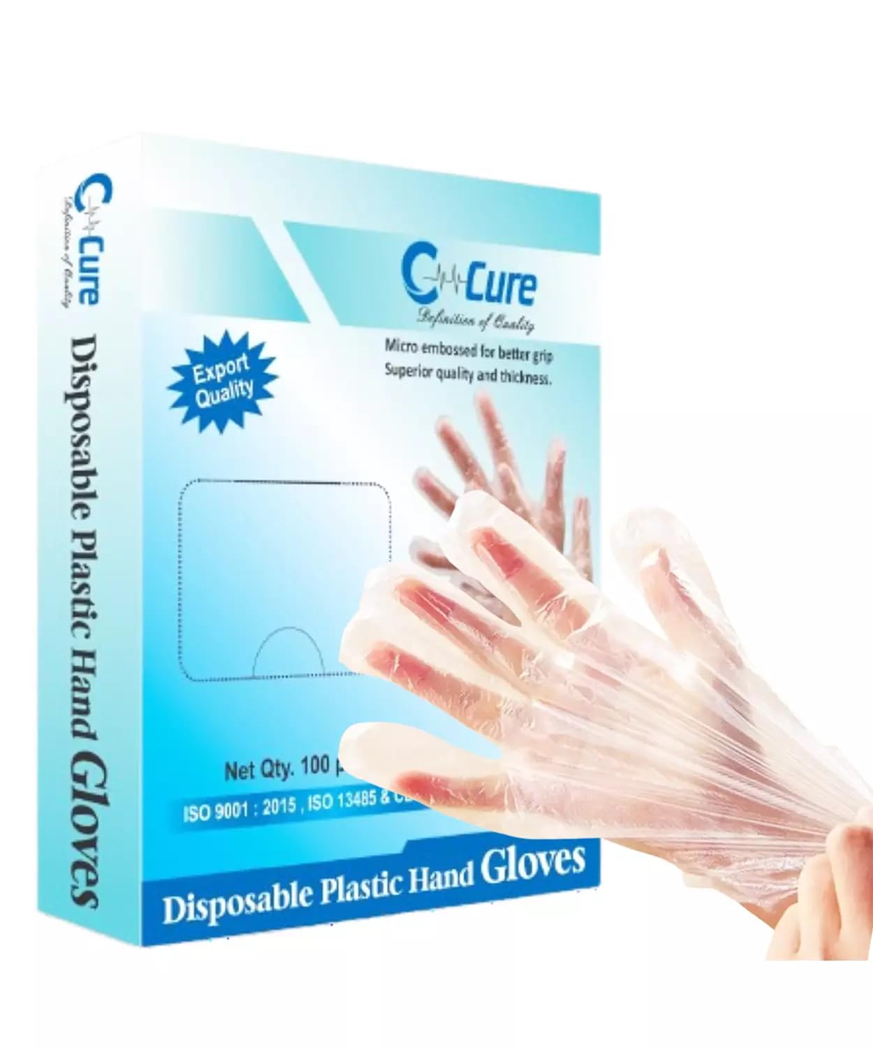 Exo Round Dishwashing Bar 250g (Set of 2) with Super Scrubber | Complete Dishwashing Solution & Multipurpose Disposable Gloves (100pcs) | Ideal for Kitchen Cleaning, Gardening, and Public Area Sanitation