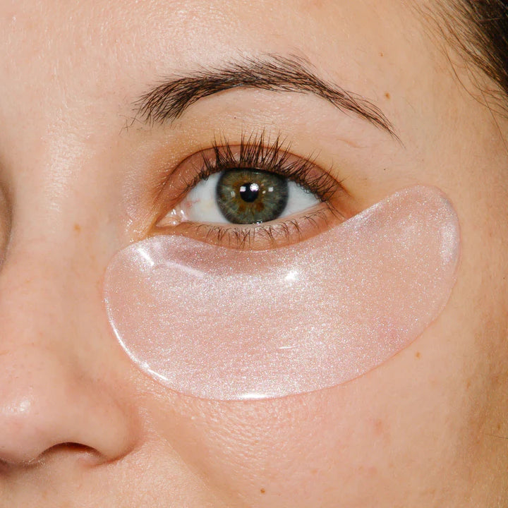 Doll 10 Firm & Brighten Under Eye Gels - Dark Circle Treatment, Puffiness Reduction, Hydrating Eye Patches for Women - Perfect for Morning Routine & Travel Skincare