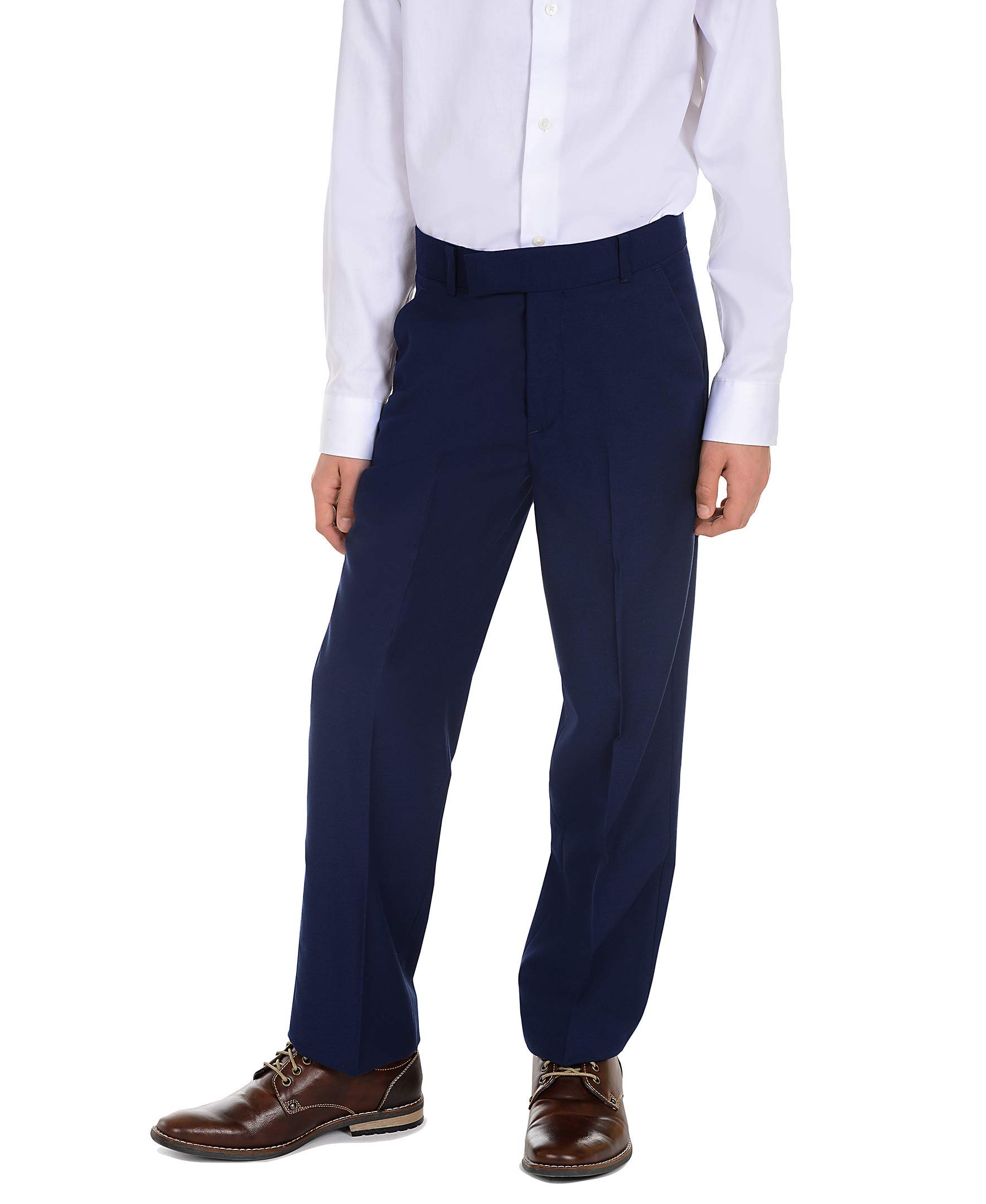 Calvin Klein Boys' 2-Piece Formal Suit Set | Classic Blazer & Dress Pants | Perfect for Weddings, School Photos & Special Occasions